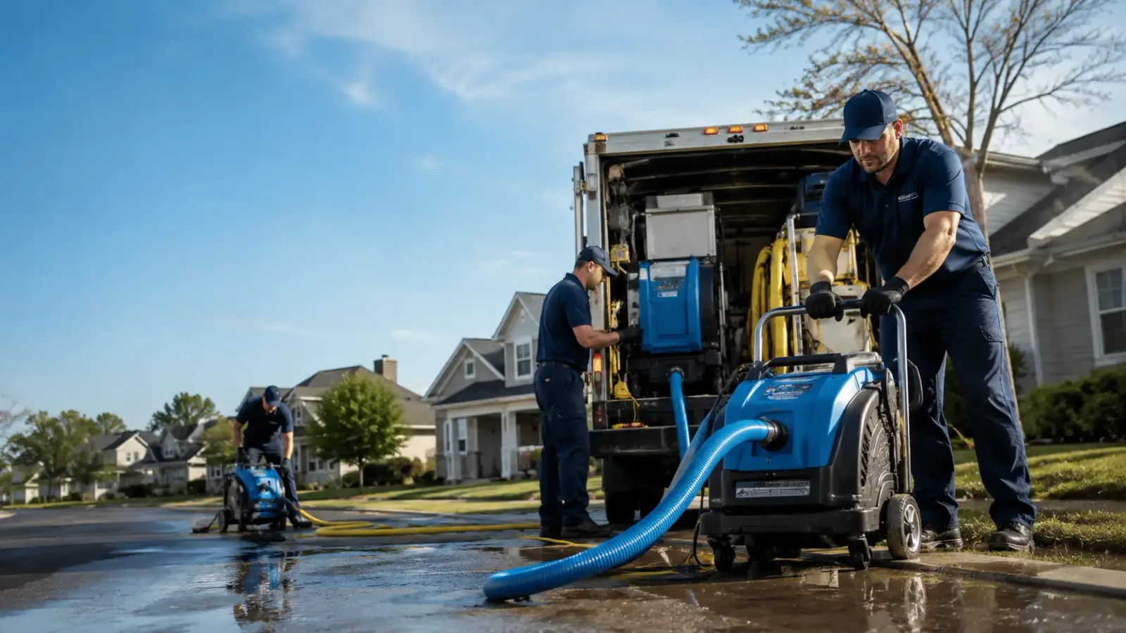 Flood Damage Cleanup in Langeloth, PA